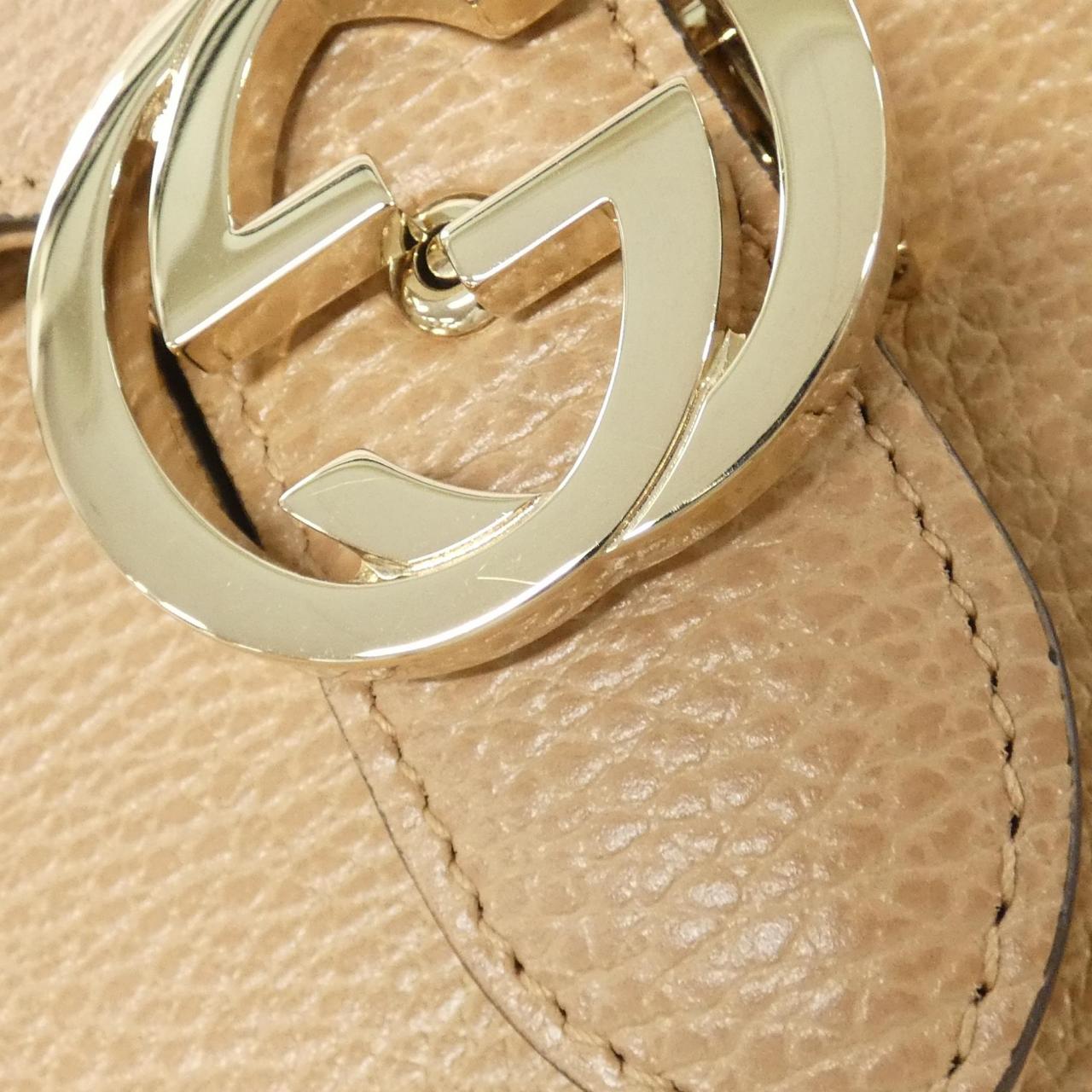 Gucci 510304 CAO0G Leather Shoulder Bag