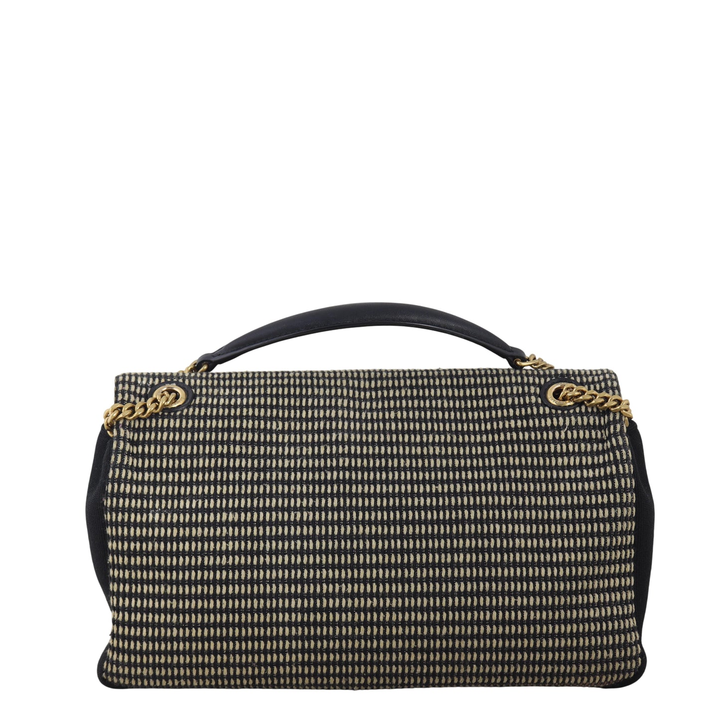 Saint Laurent Rive Gauche Chain Bag Embroidered