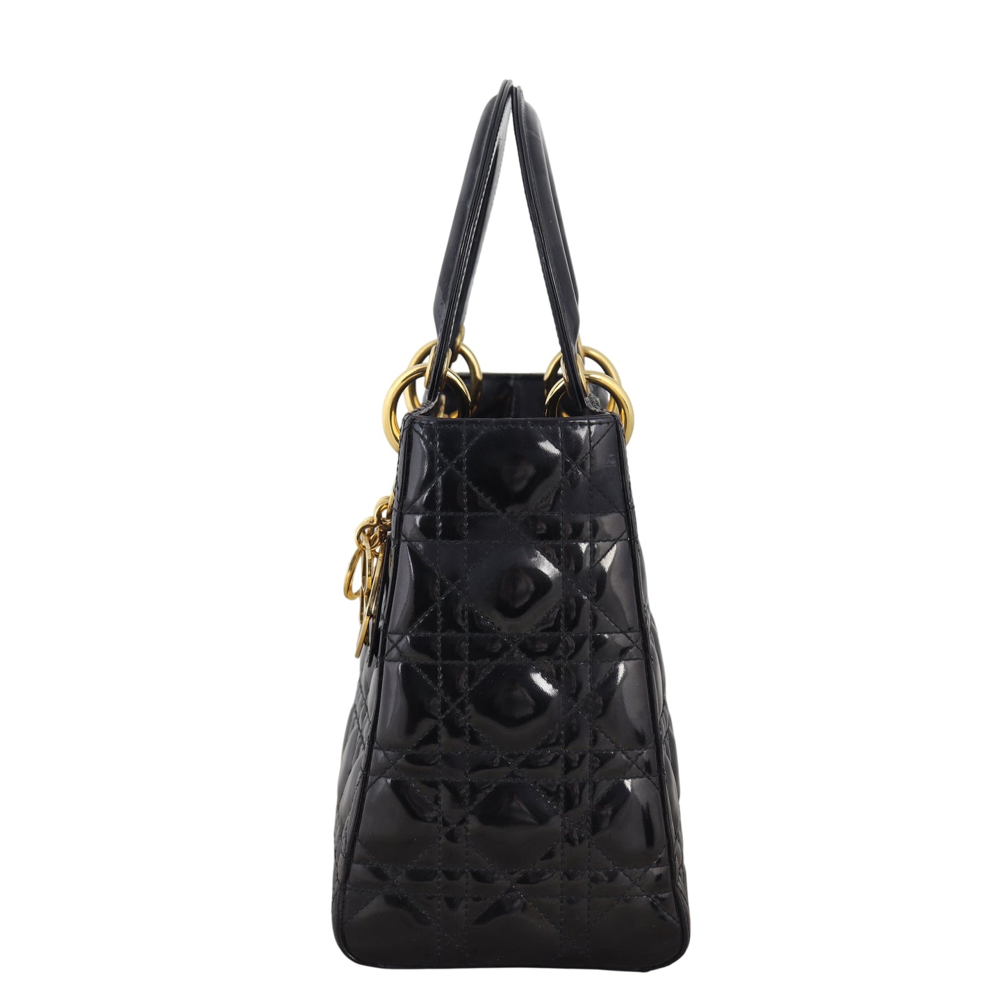 Dior Lady Dior Medium Patent