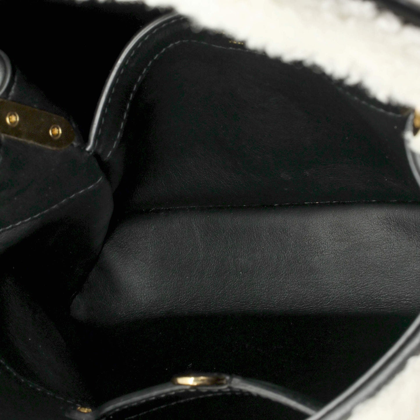 Louis Vuitton Capucines Bag Teddy Fleece MM