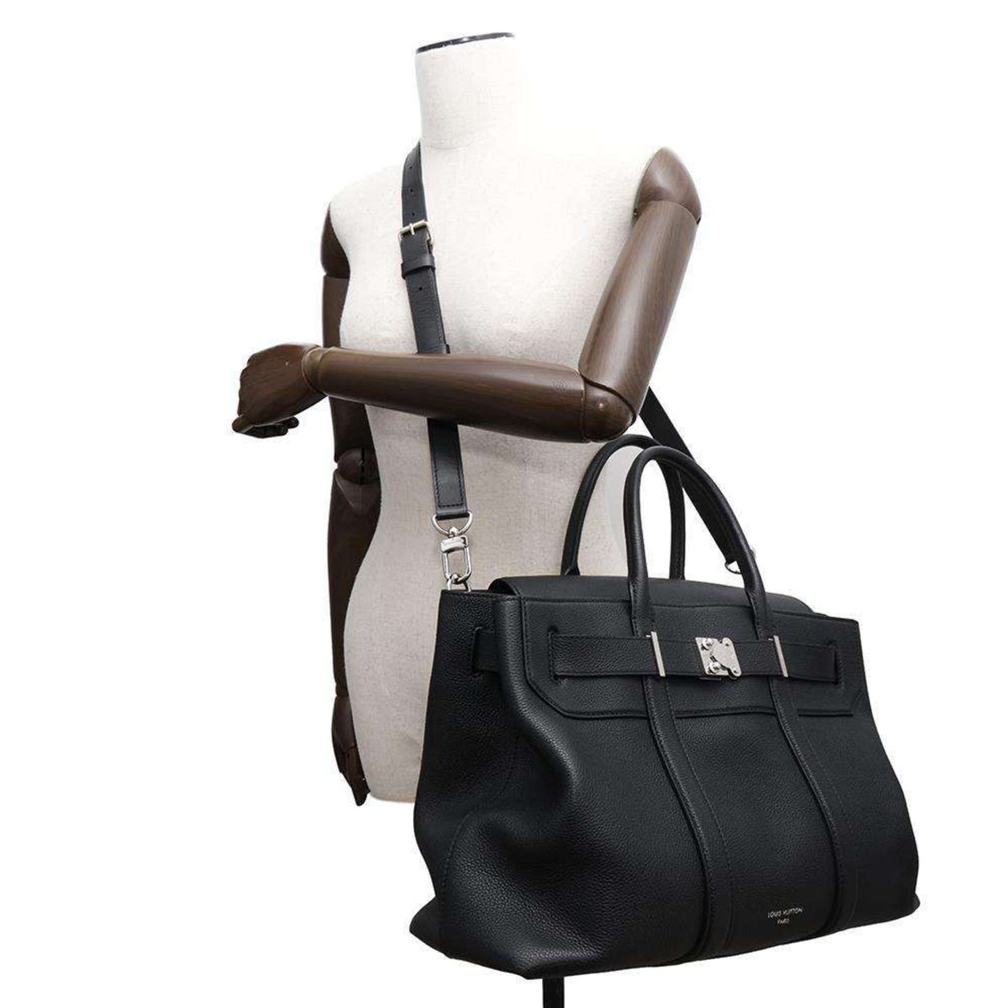 Louis Vuitton Leather Tote Bag