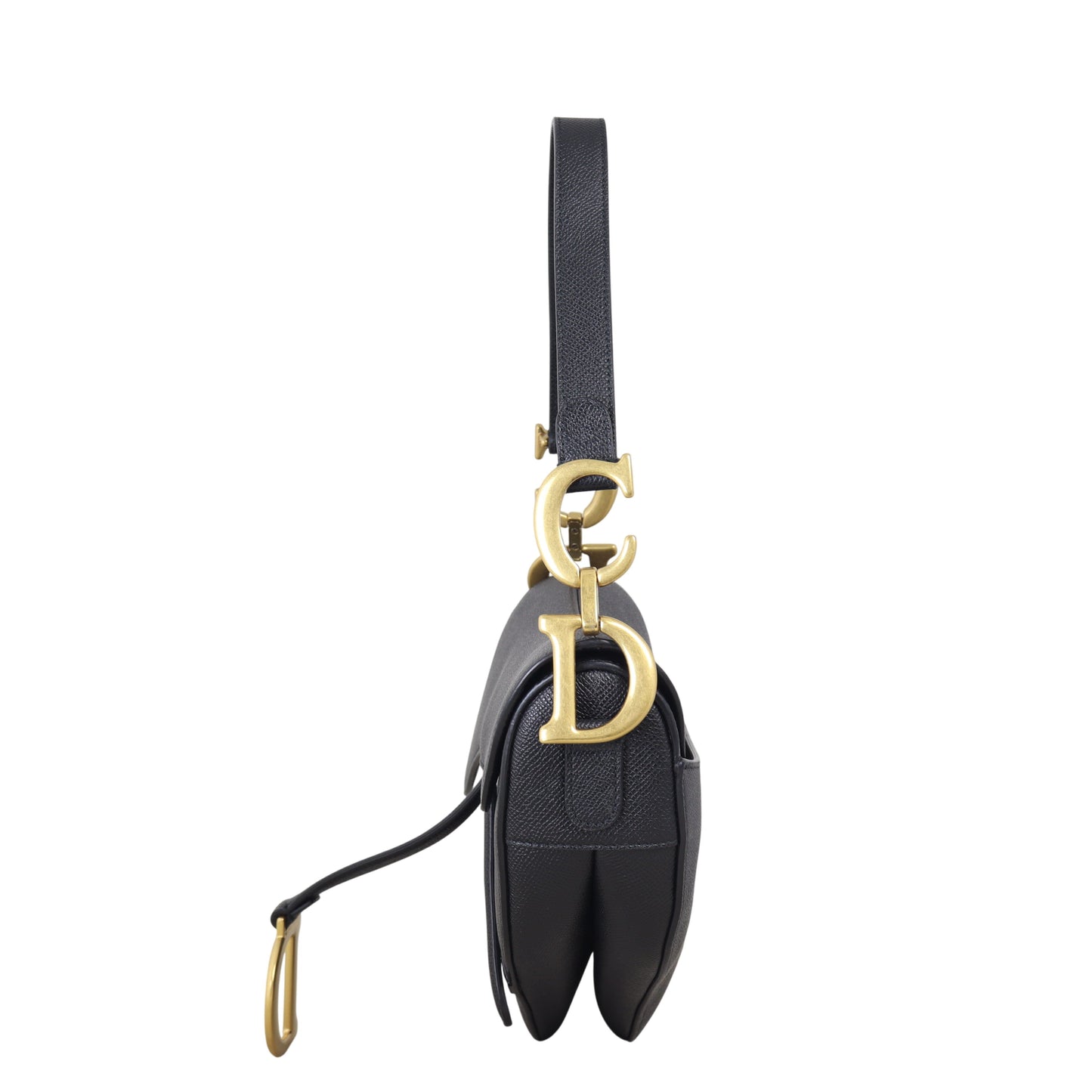 Dior Saddle Bag with Embroidered Strap