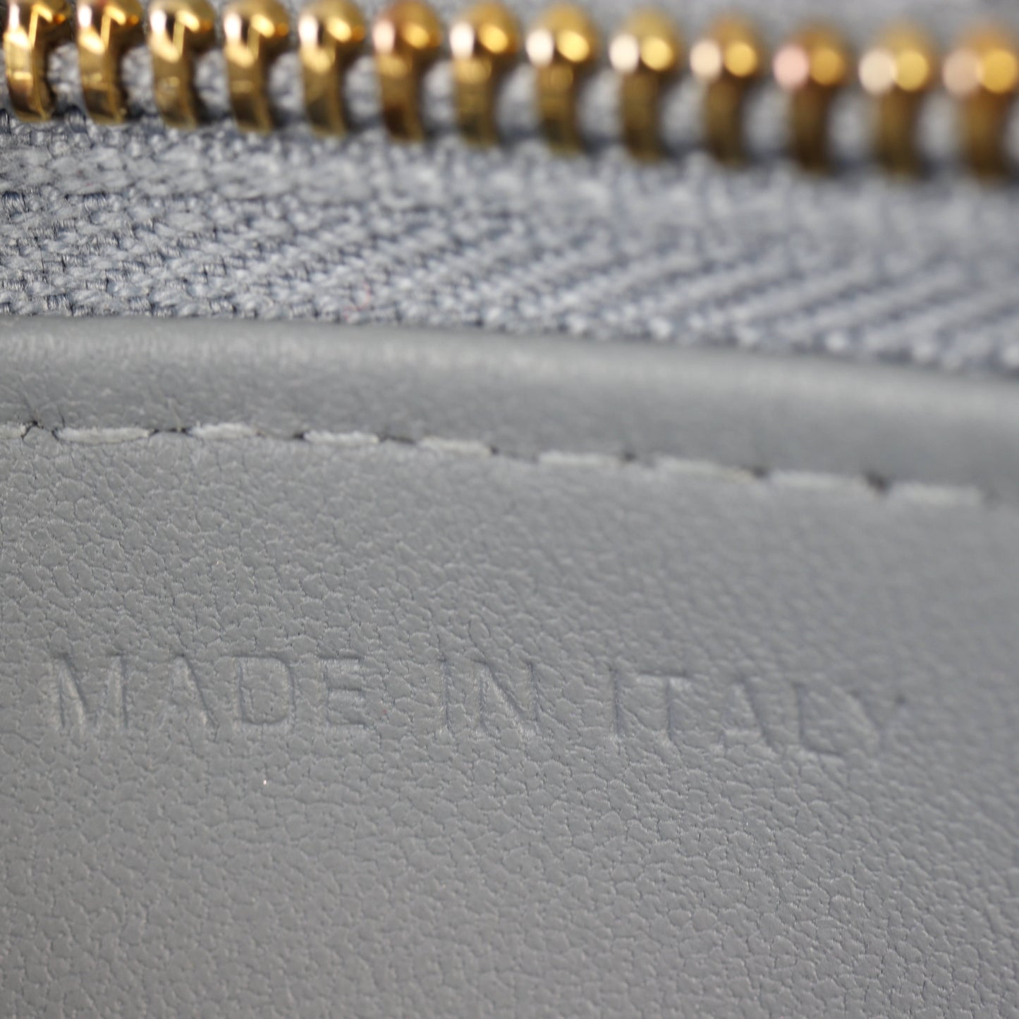 Dior Caro Zip Pouch on Chain