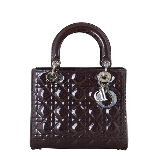 Dior Lady Dior Medium Patent