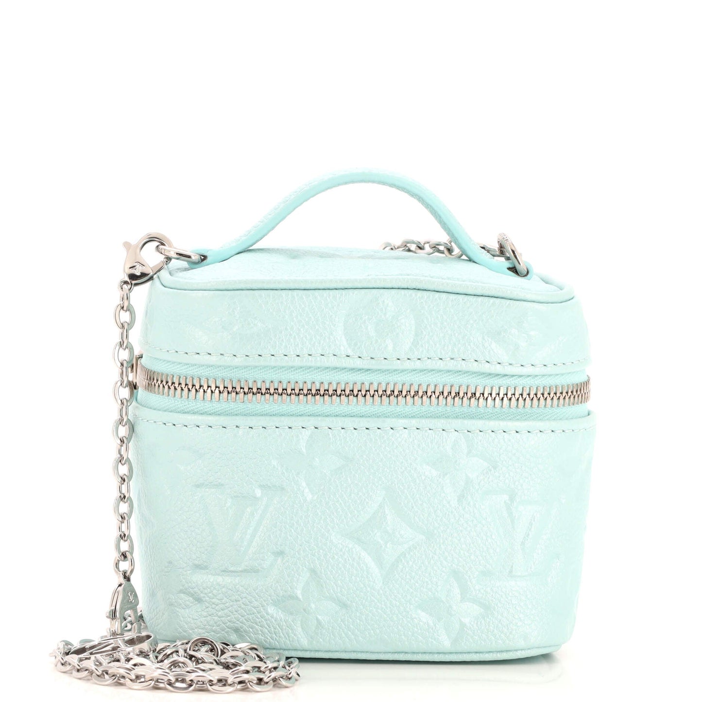 Louis Vuitton Vanity Handbag Empreinte Leather Micro