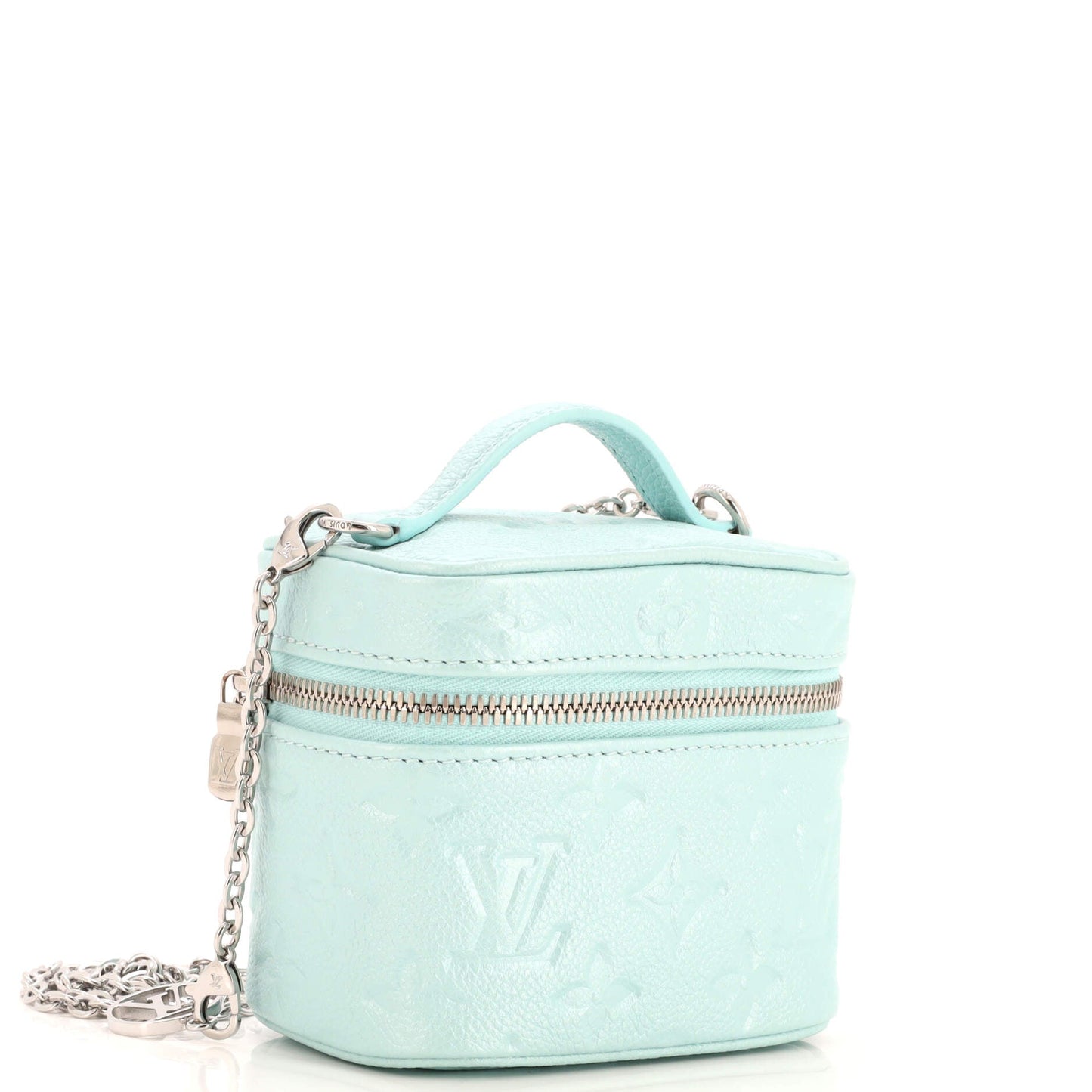 Louis Vuitton Vanity Handbag Empreinte Leather Micro