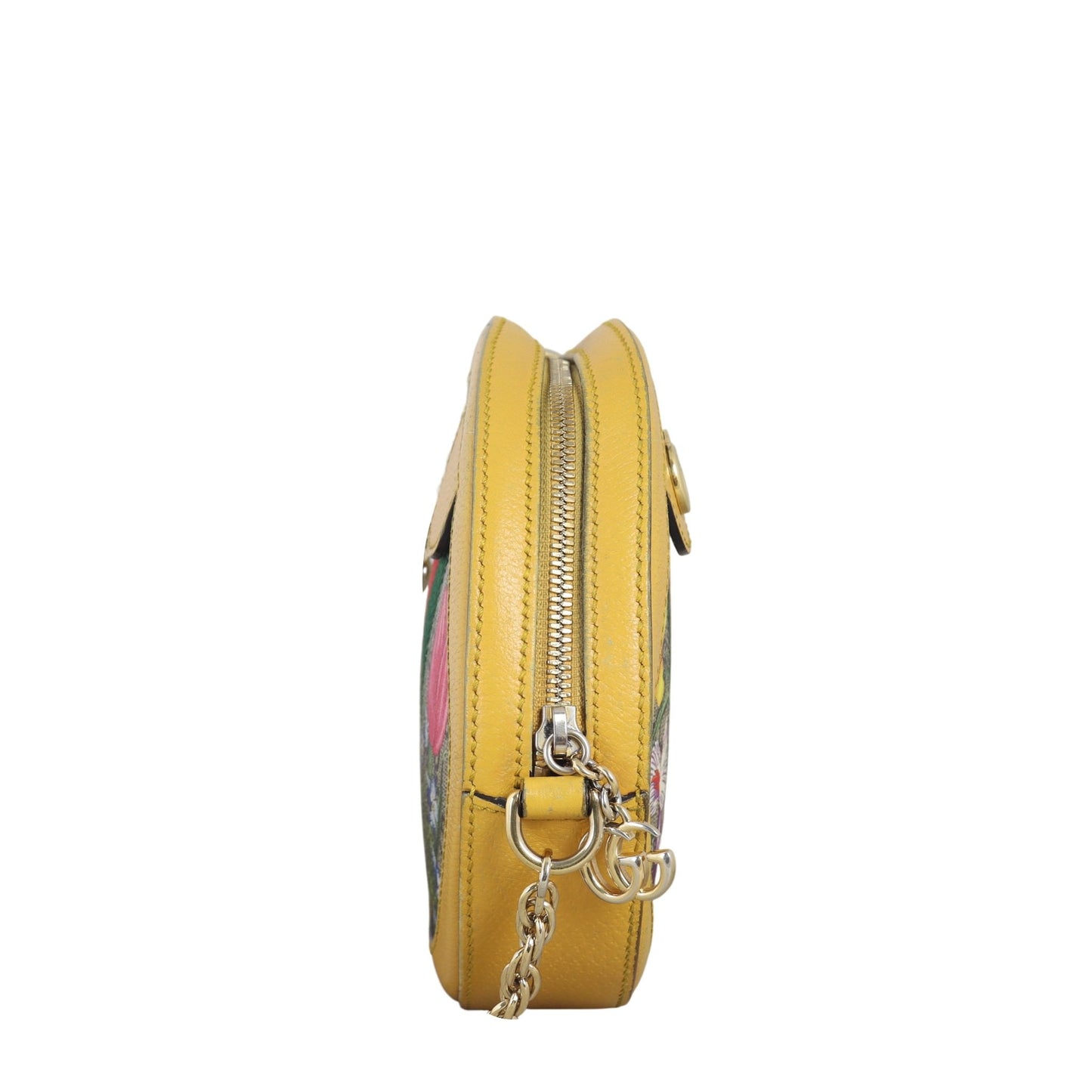 Gucci Flora Ophidia Round Mini Shoulder Bag