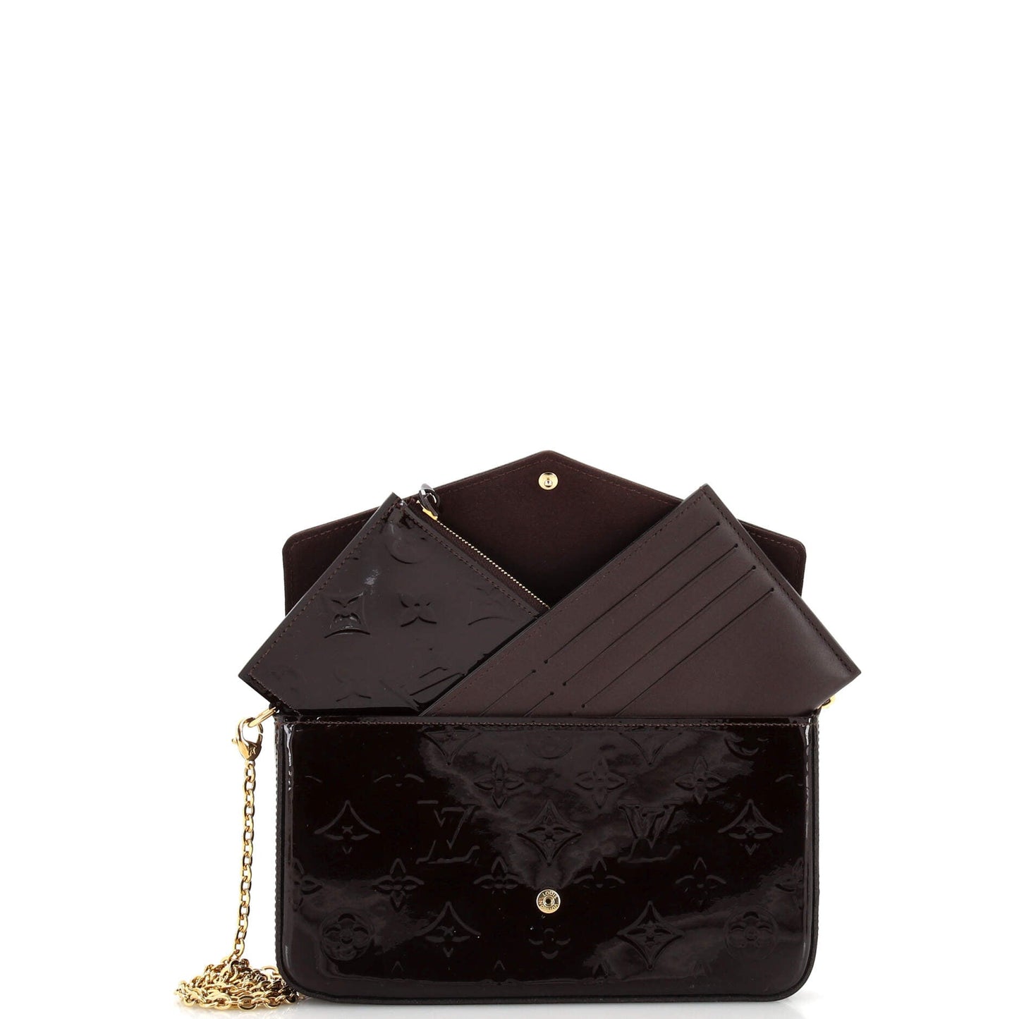 Louis Vuitton Felicie Pochette Monogram Vernis