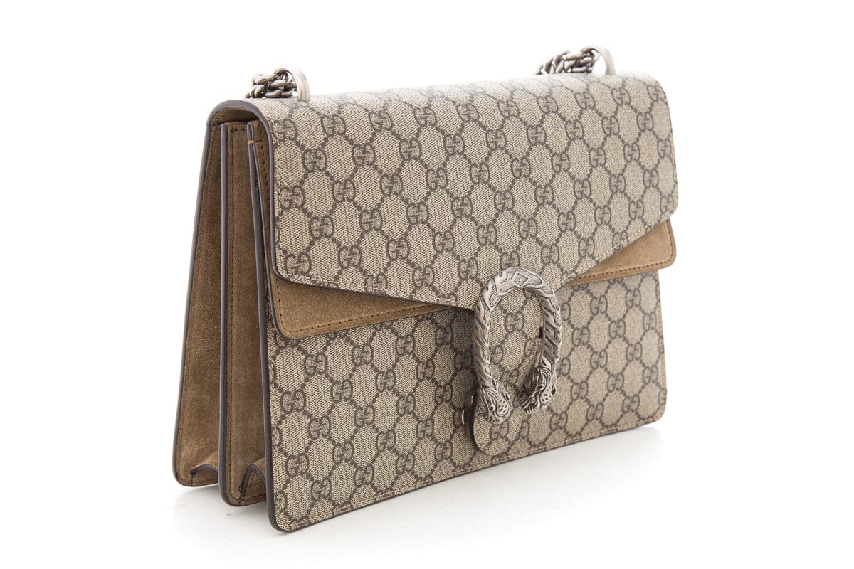 Gucci Dionysus Beige Monogram Handbag