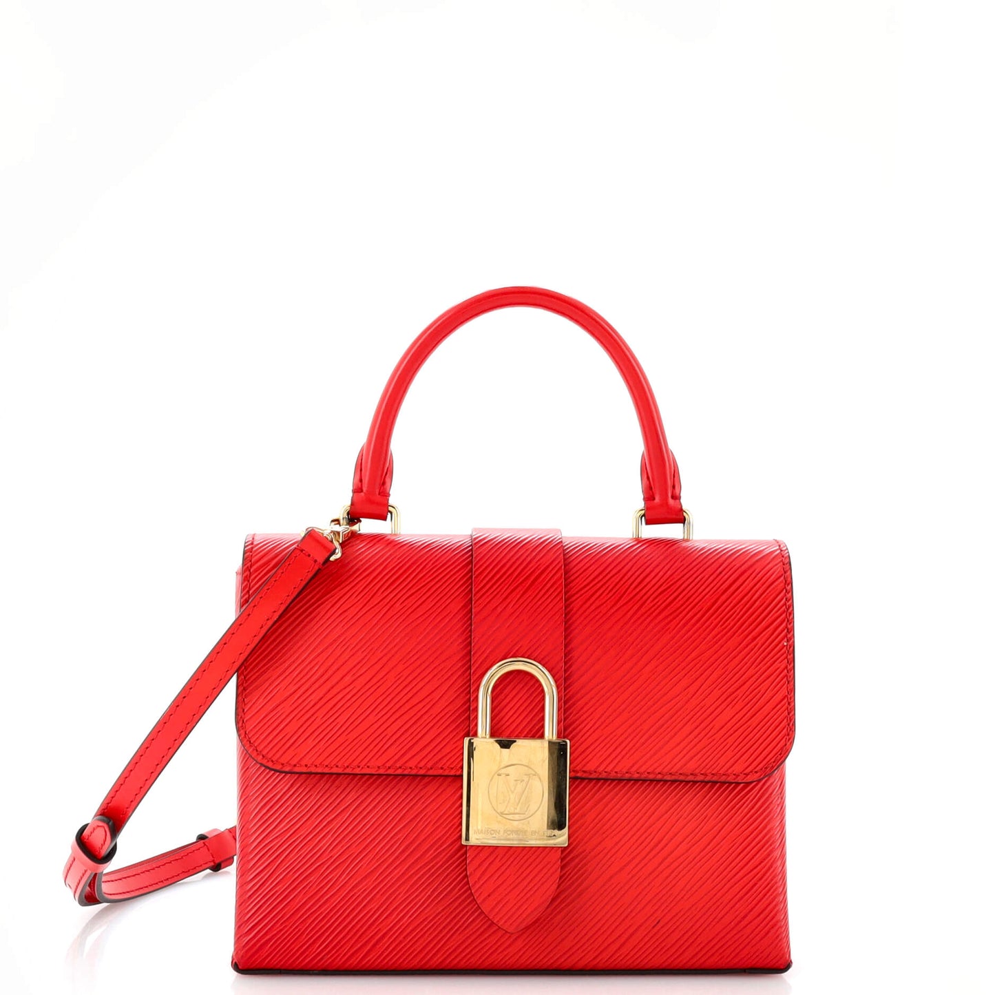 Louis Vuitton Locky Handbag Epi Leather BB