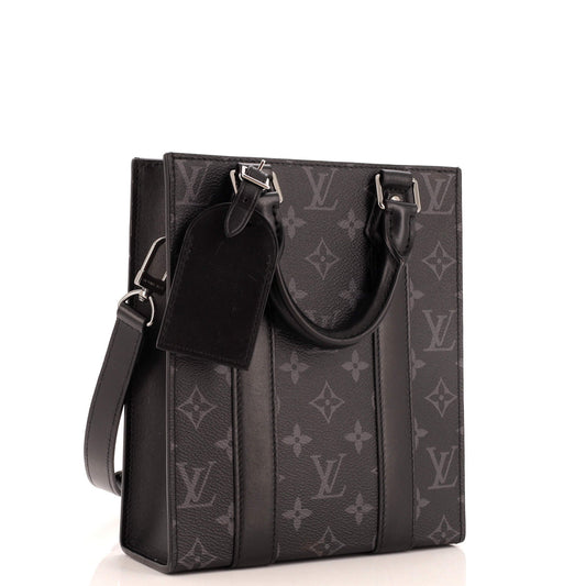 Louis Vuitton Sac Plat Bag Monogram Eclipse Canvas Mini