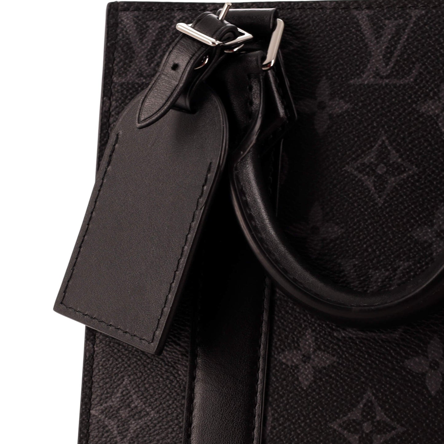 Louis Vuitton Sac Plat Bag Monogram Eclipse Canvas Mini