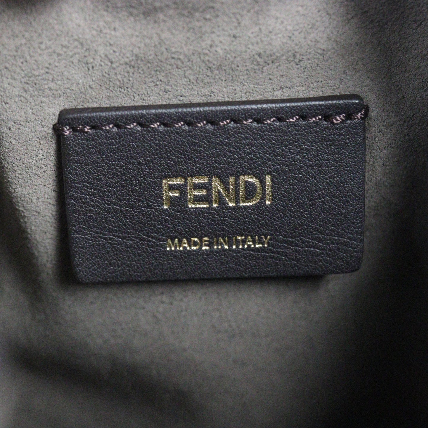 Fendi Mon Tresor Suede Mini Bucket Bag