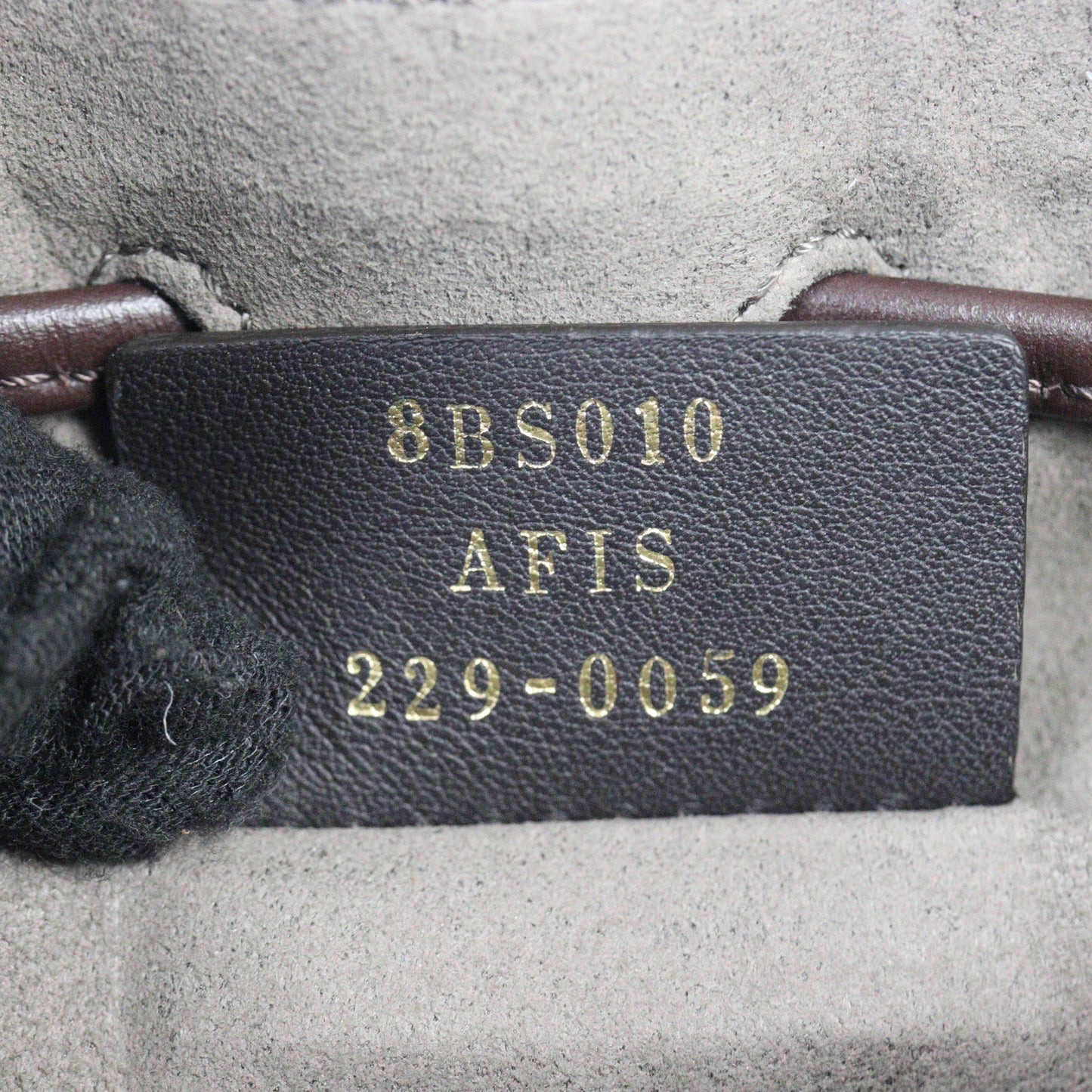 Fendi Mon Tresor Suede Mini Bucket Bag