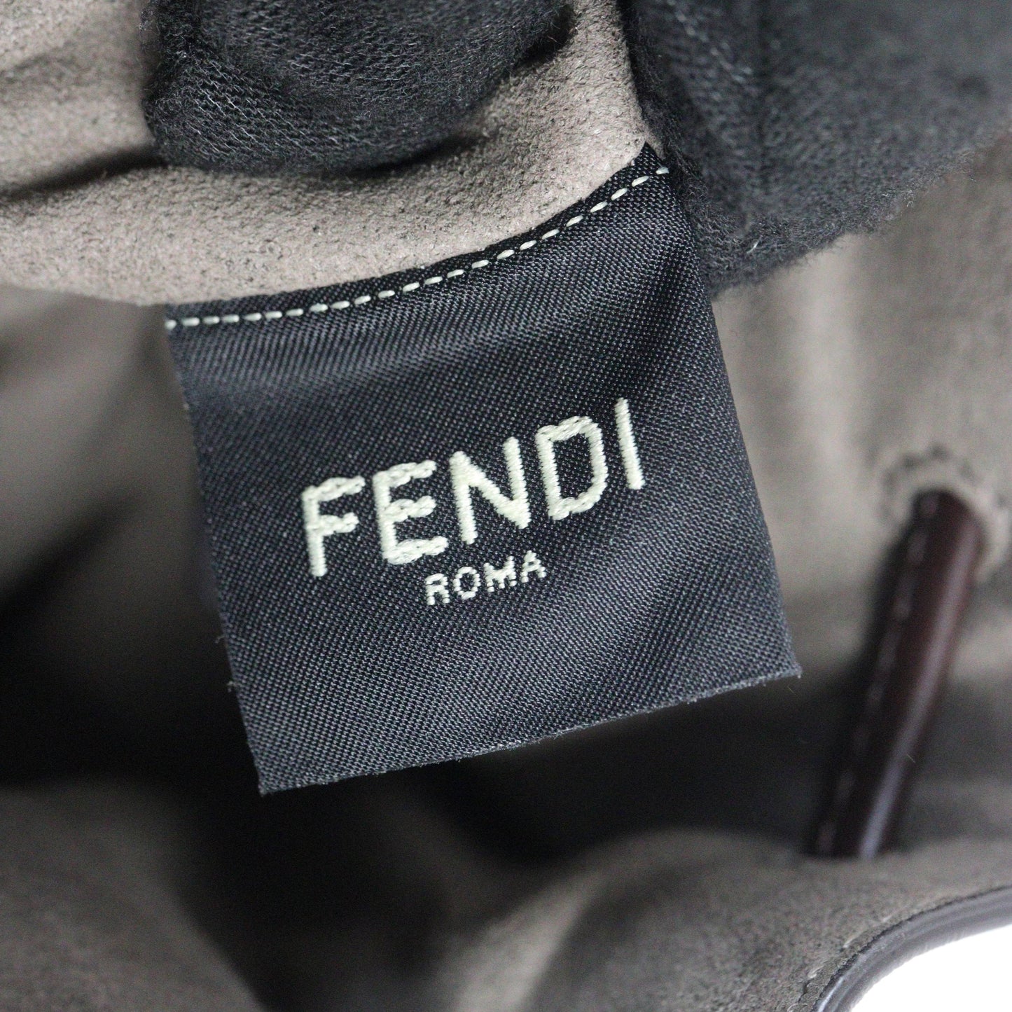 Fendi Mon Tresor Suede Mini Bucket Bag