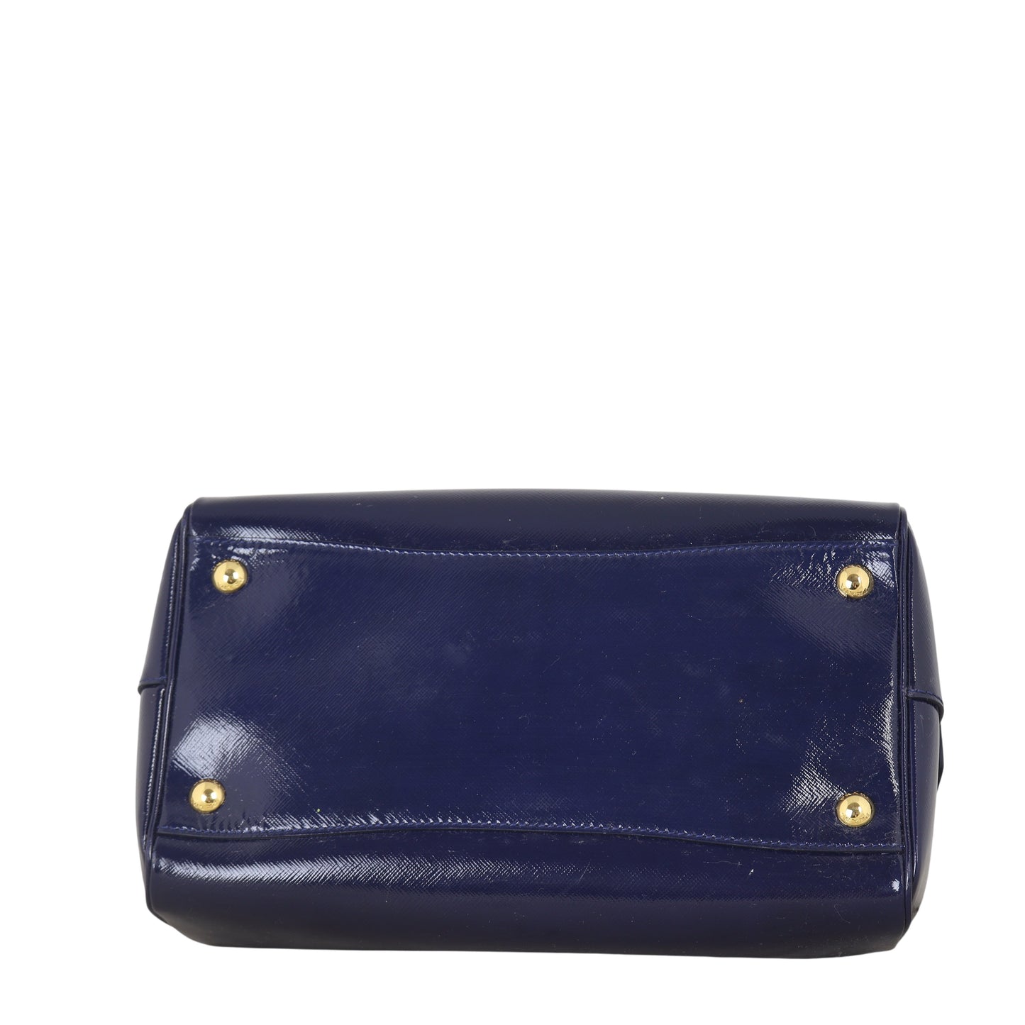Prada Saffiano Vernice Bauletto Bag