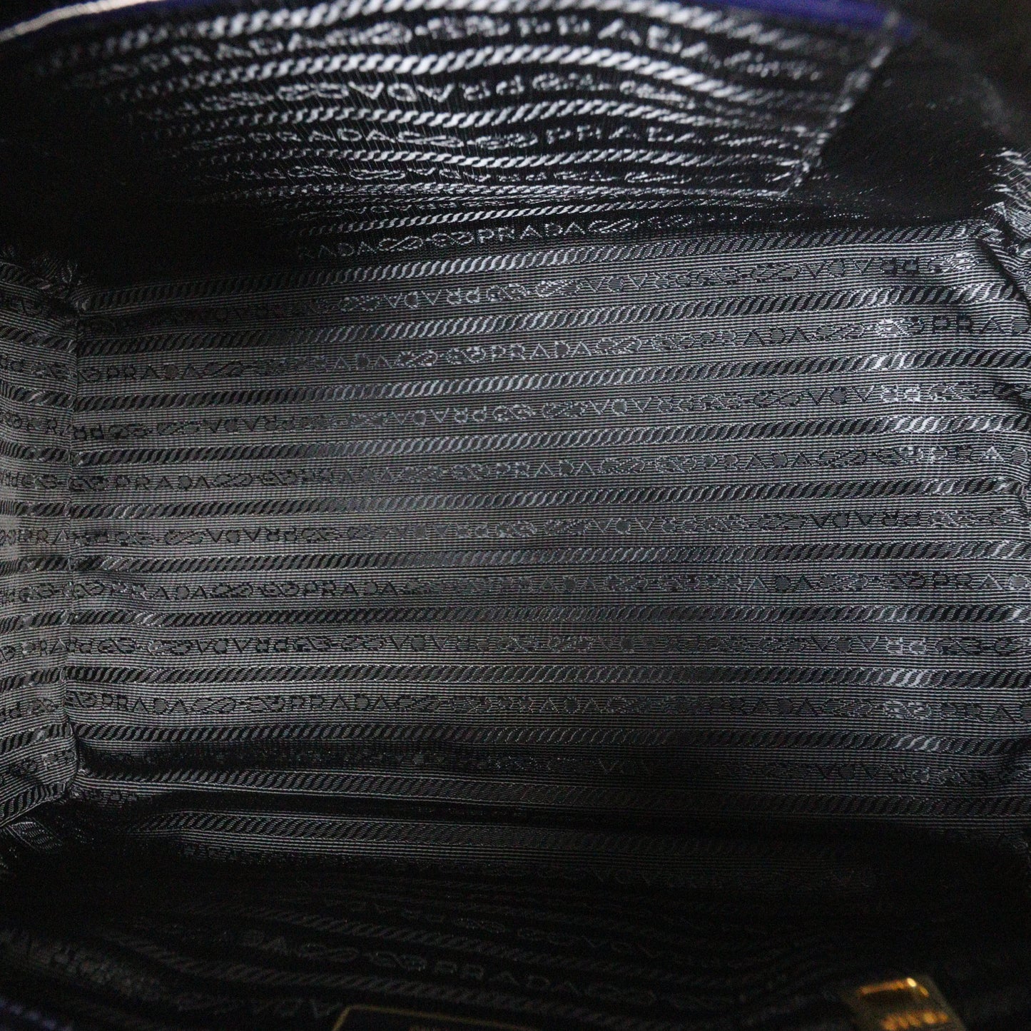 Prada Saffiano Vernice Bauletto Bag