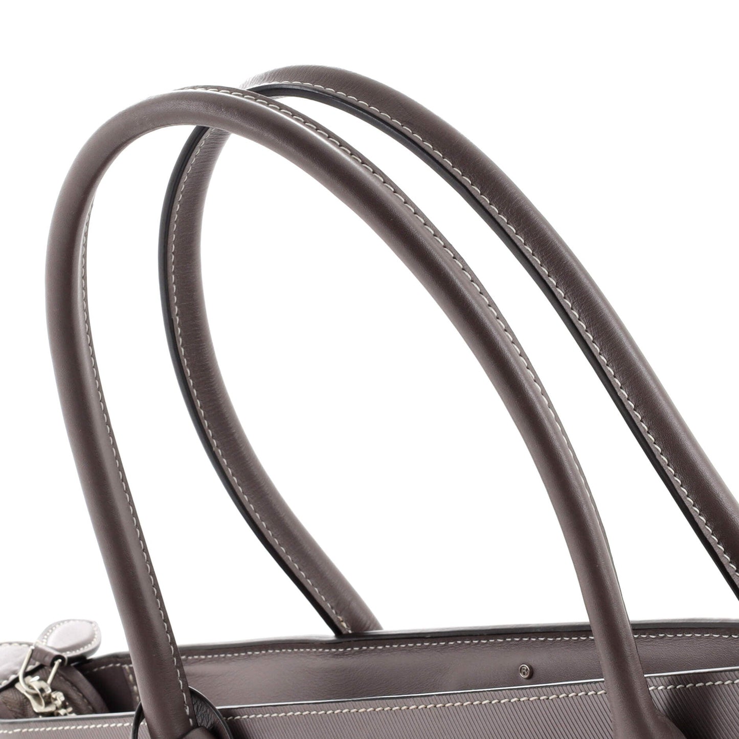 Louis Vuitton Holdall Tote Veau Satin Leather PM