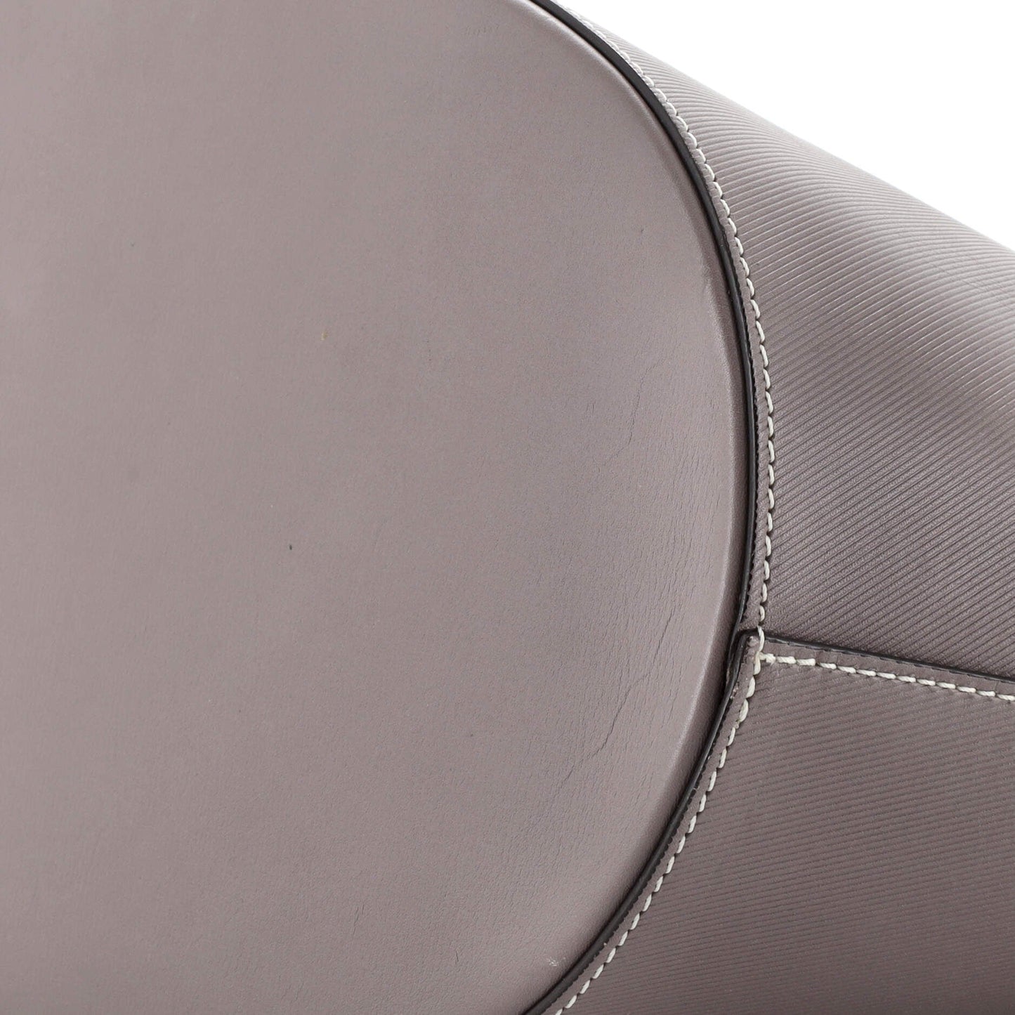 Louis Vuitton Holdall Tote Veau Satin Leather PM
