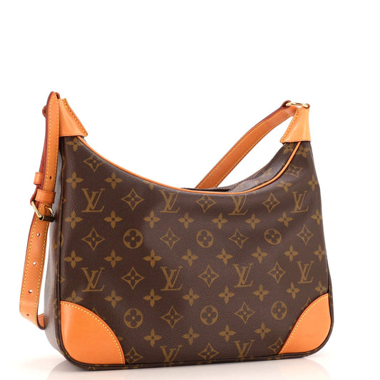 Louis Vuitton Boulogne Handbag Monogram Canvas 30