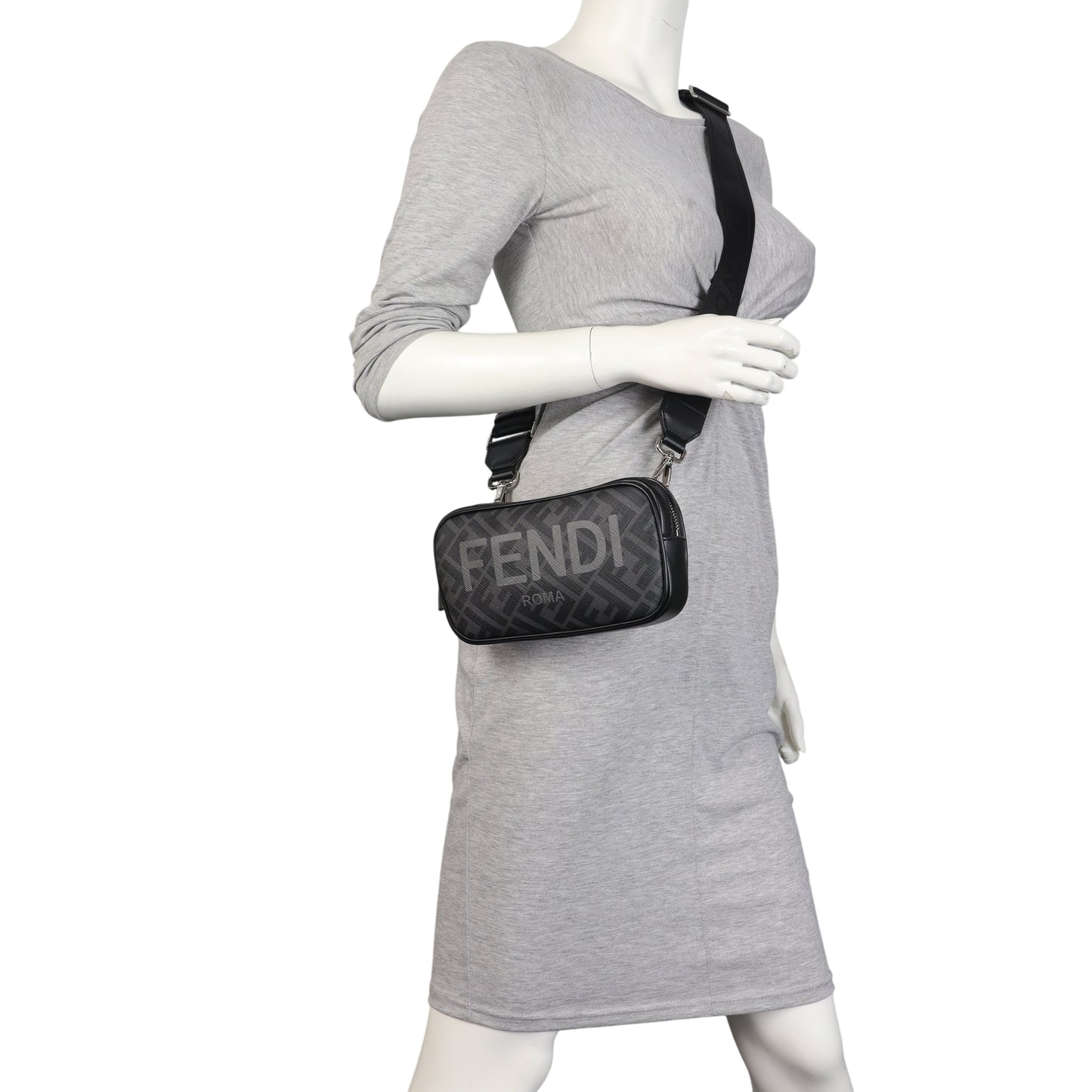 Fendi Zucca Camera Crossbody