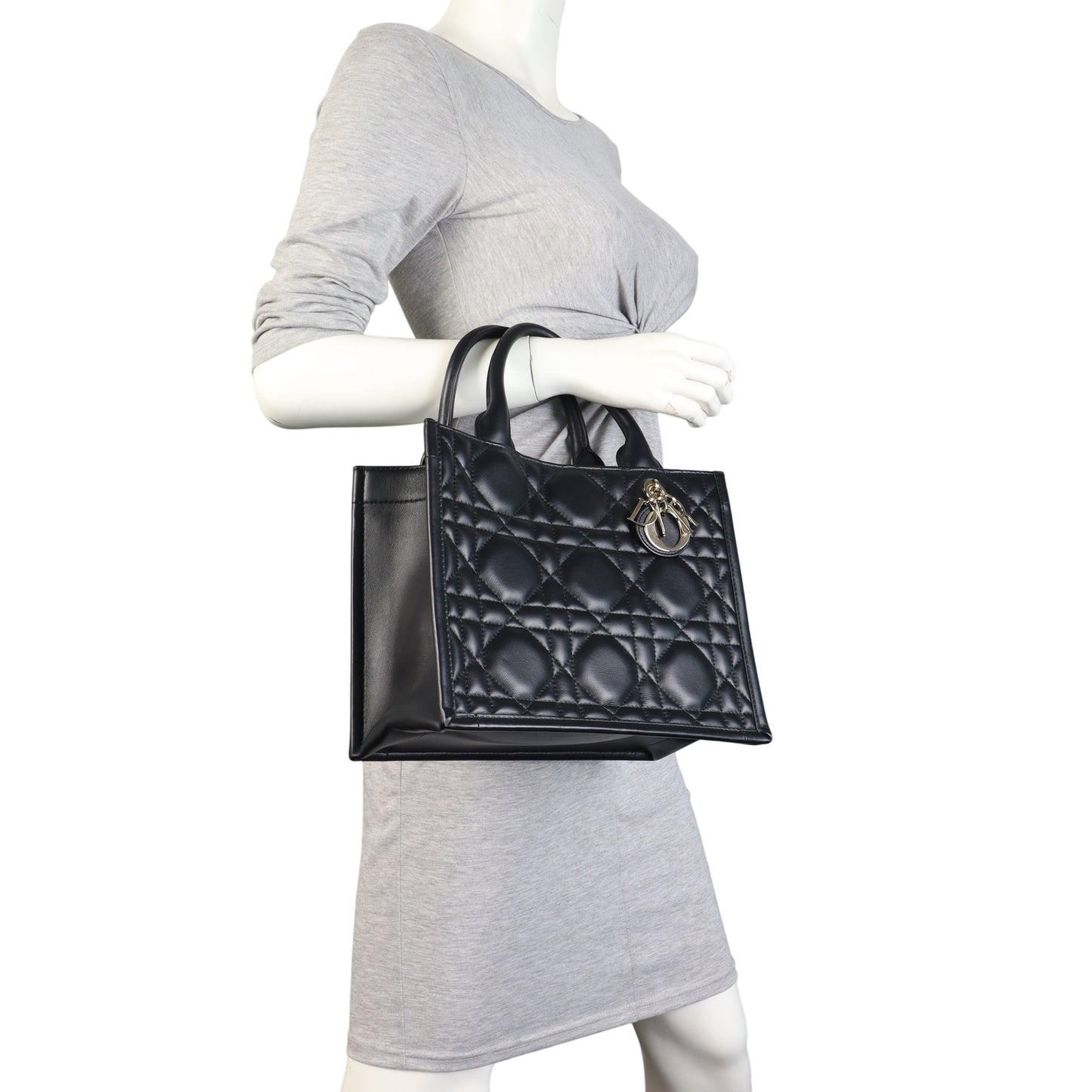 Dior Book Tote Small Calfskin Macrocannage