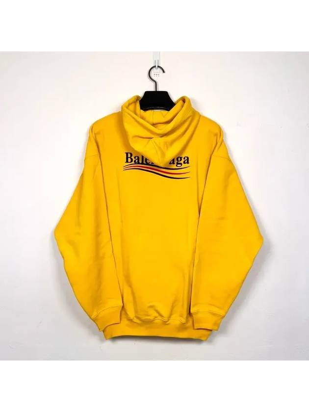 Luxury Balenciaga Trending 2026 Political Campaign Medium Fit Hoodie Yellow