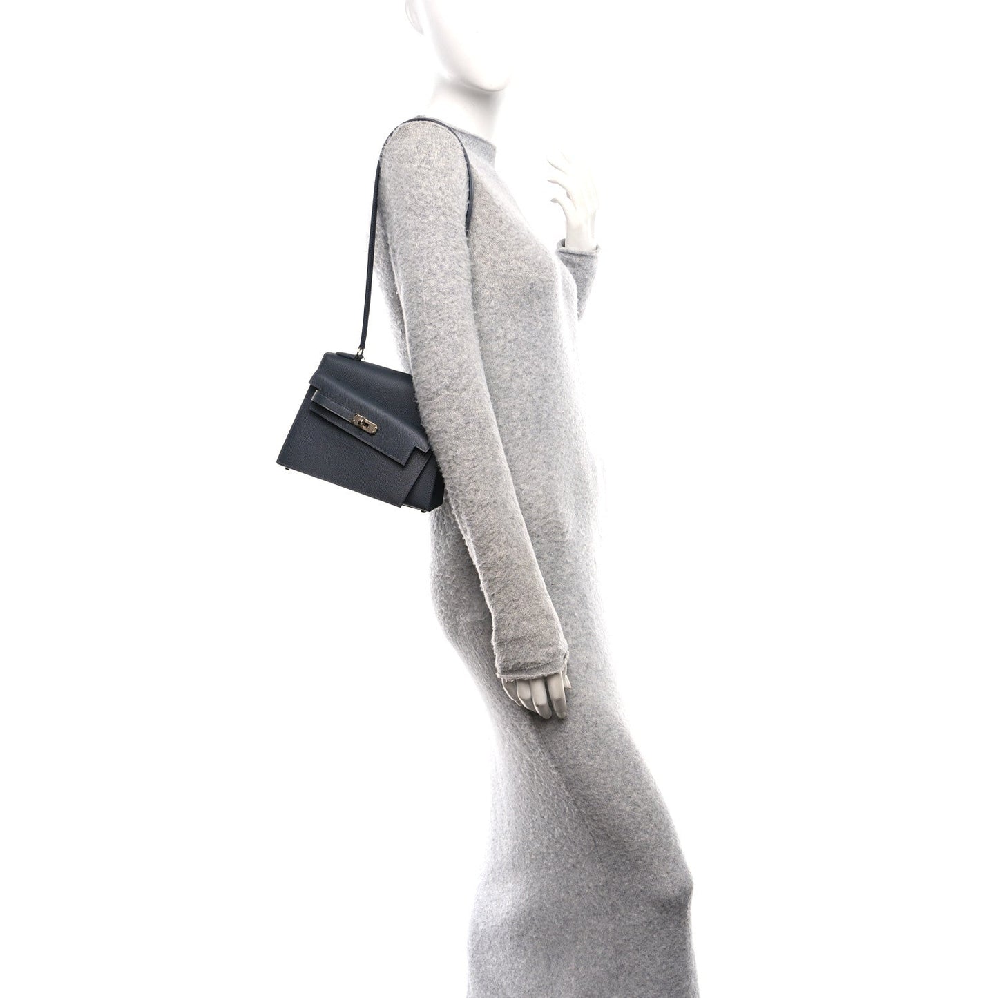 Hermes Epsom Kelly En Desordre Sellier 20 Ardoise