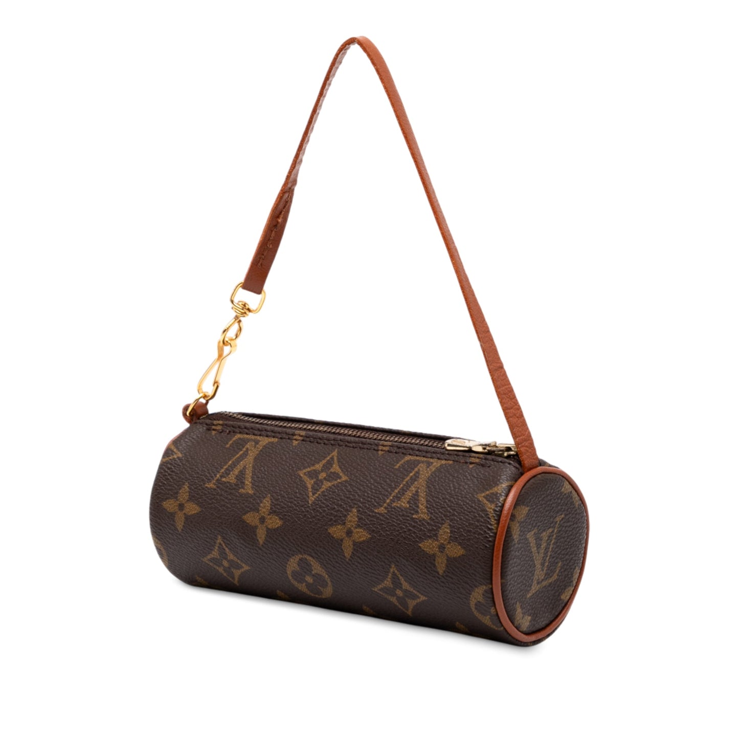 Brown Louis Vuitton Monogram Papillon Pochette Handbag