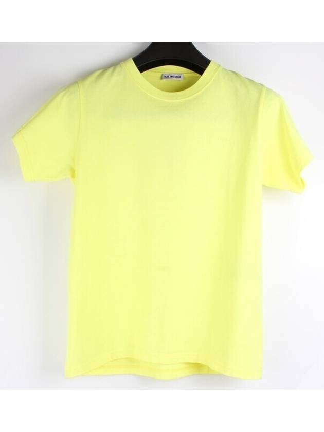 Luxury Balenciaga Trending 2026 Back logo neon short sleeve t shirt M