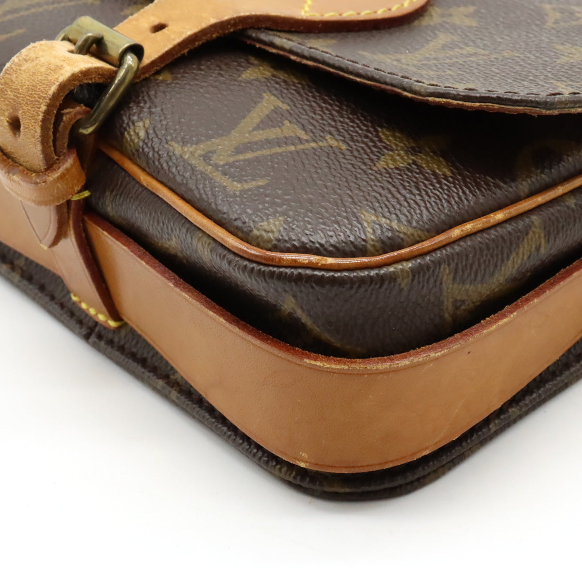 LOUIS VUITTON Monogram Louis Vuitton Miniature Seal Cartfel 16 PM Shoulder Bag Slipper Posket M51254 Blumin