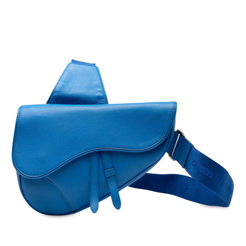 Dior Maxi Saddle Bag Leather Shoulder Bag