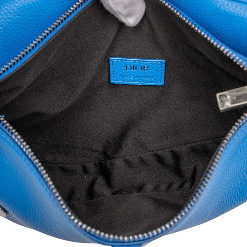 Dior Maxi Saddle Bag Leather Shoulder Bag