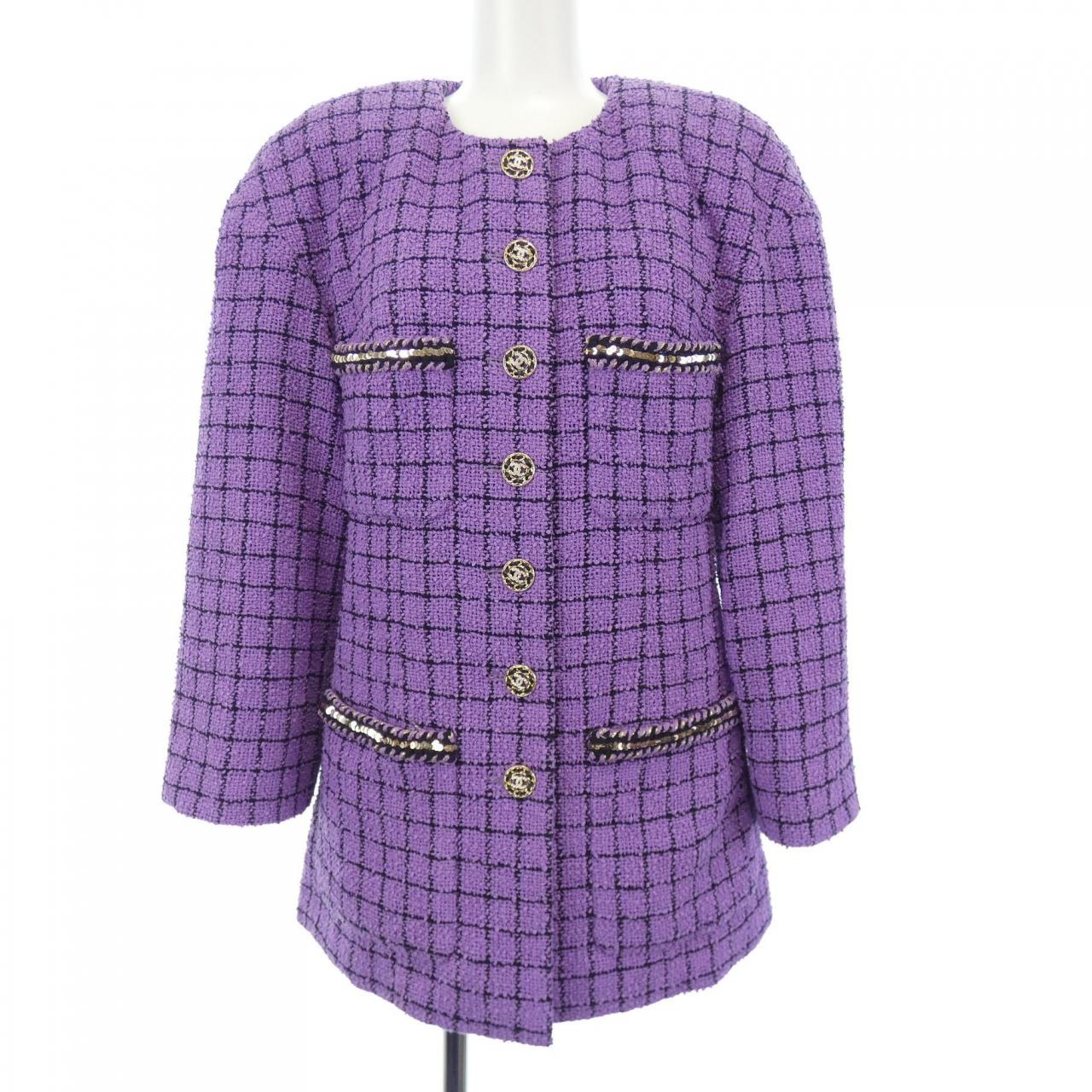 Chanel P72569V64324 Collarless Jacket Jacket Handbag