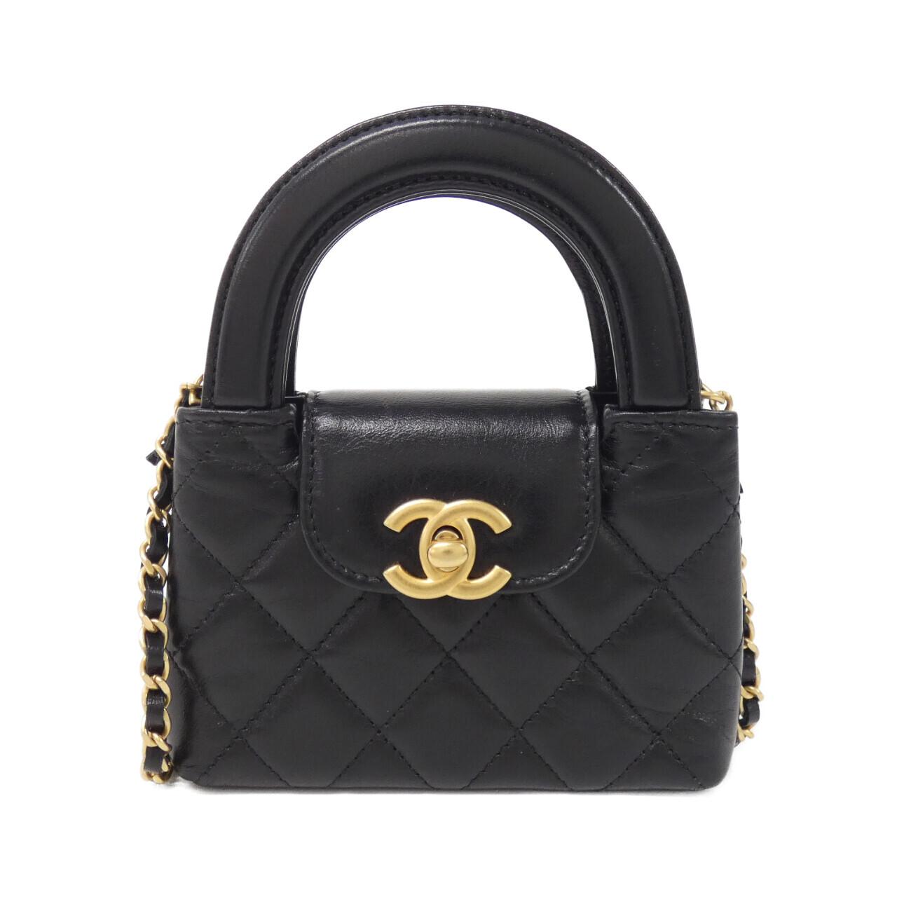 Chanel Calf Chain Clutch