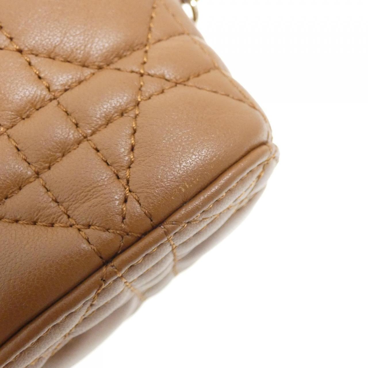 Christian Dior Lady Dior Vanity Case Lambskin Bag