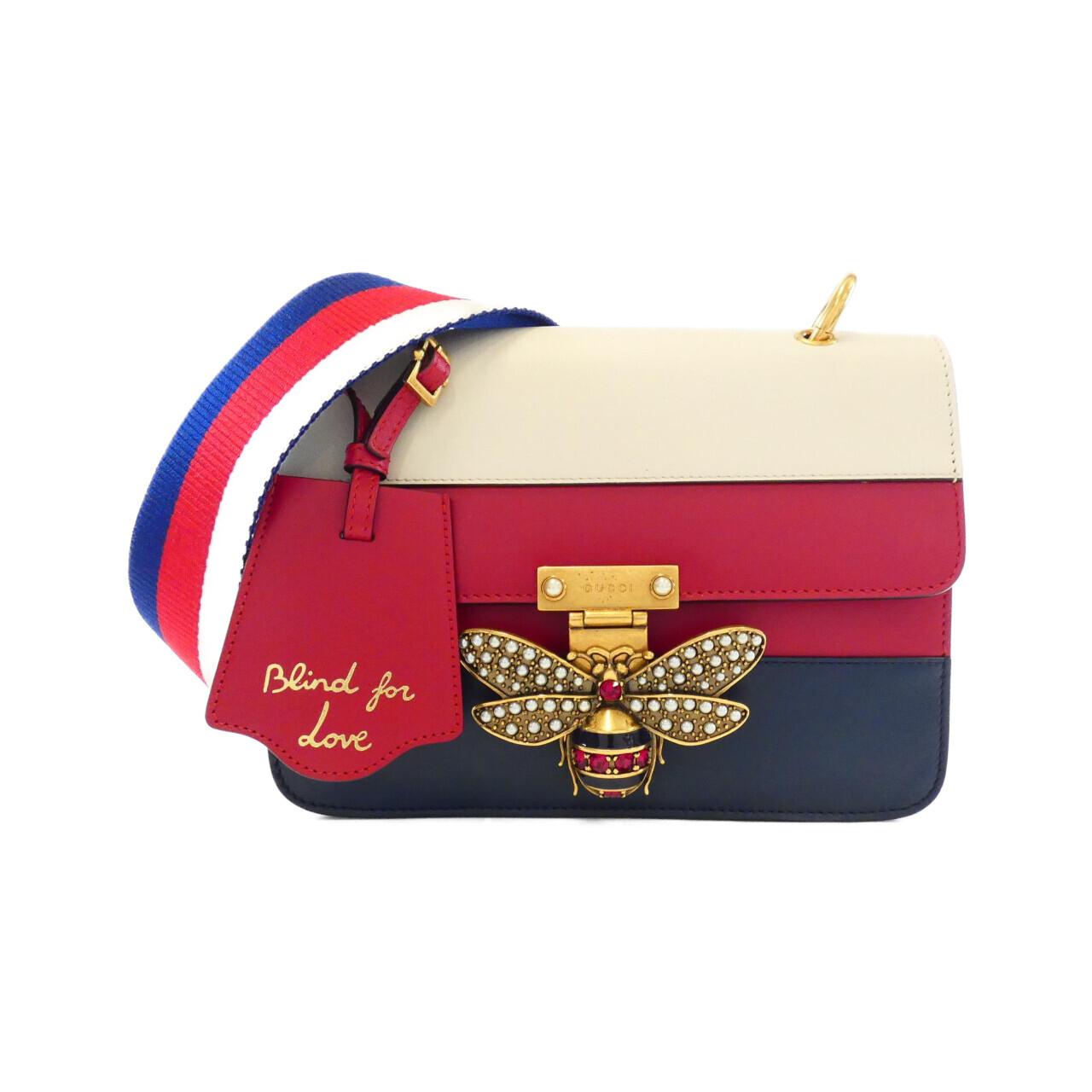 Gucci Queen Margaret Leather Shoulder Bag