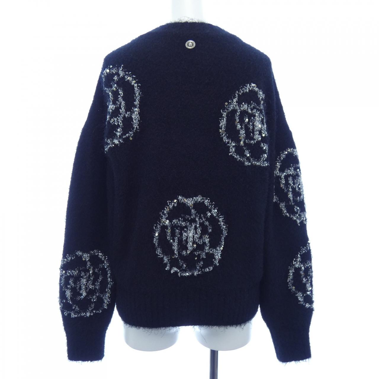 Chanel P76079K10943 Cashmere Knit Handbag