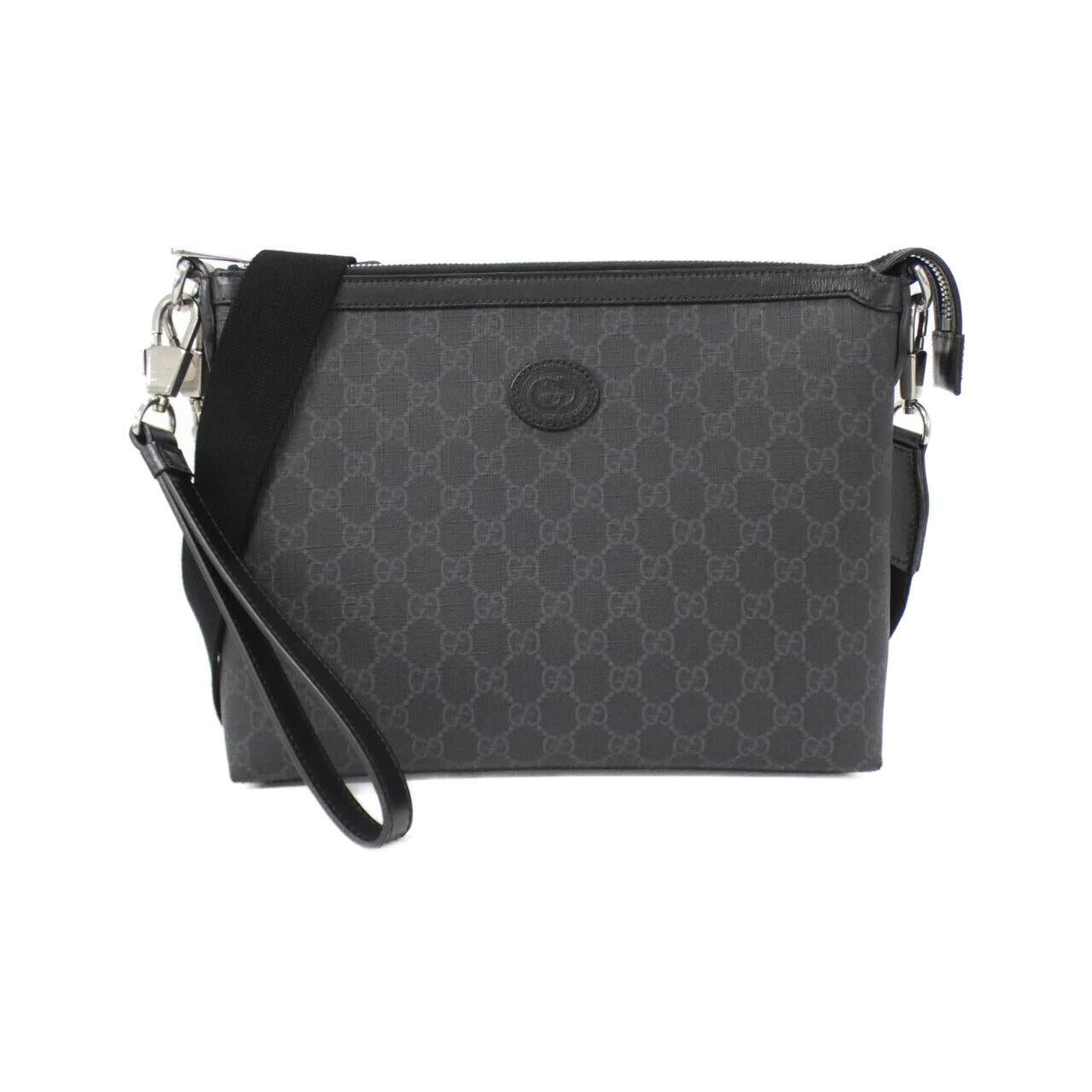 Gucci INTERLOCKING G GG Supreme Canvas Shoulder Bag