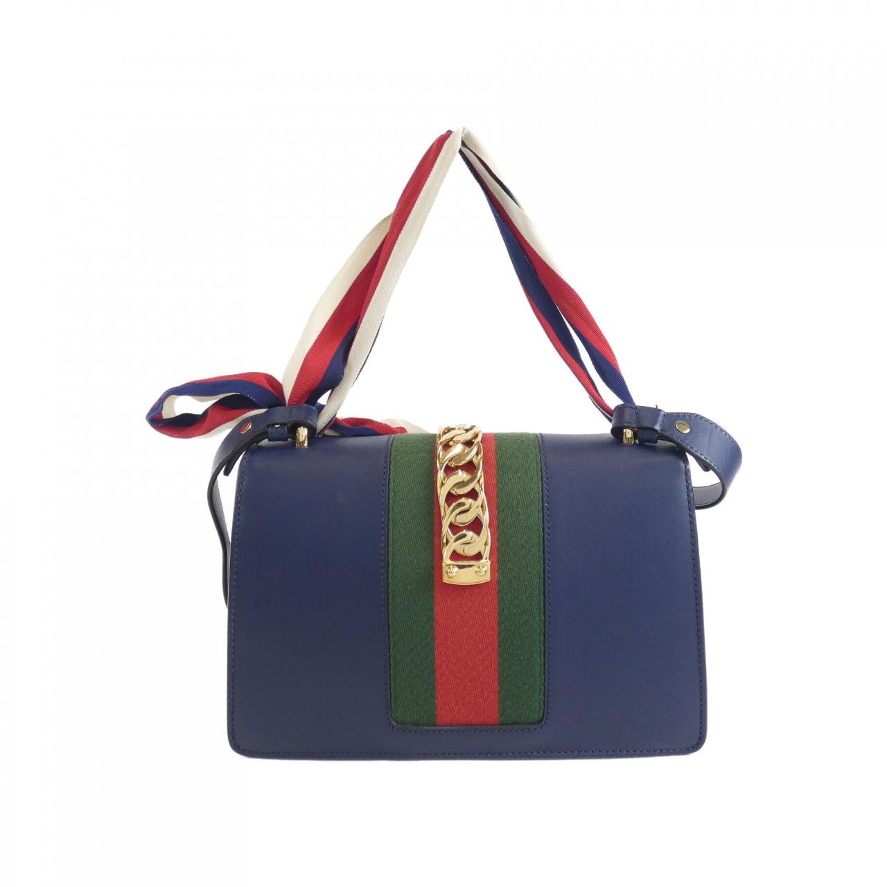 Gucci SYLVIE Leather Shoulder Bag