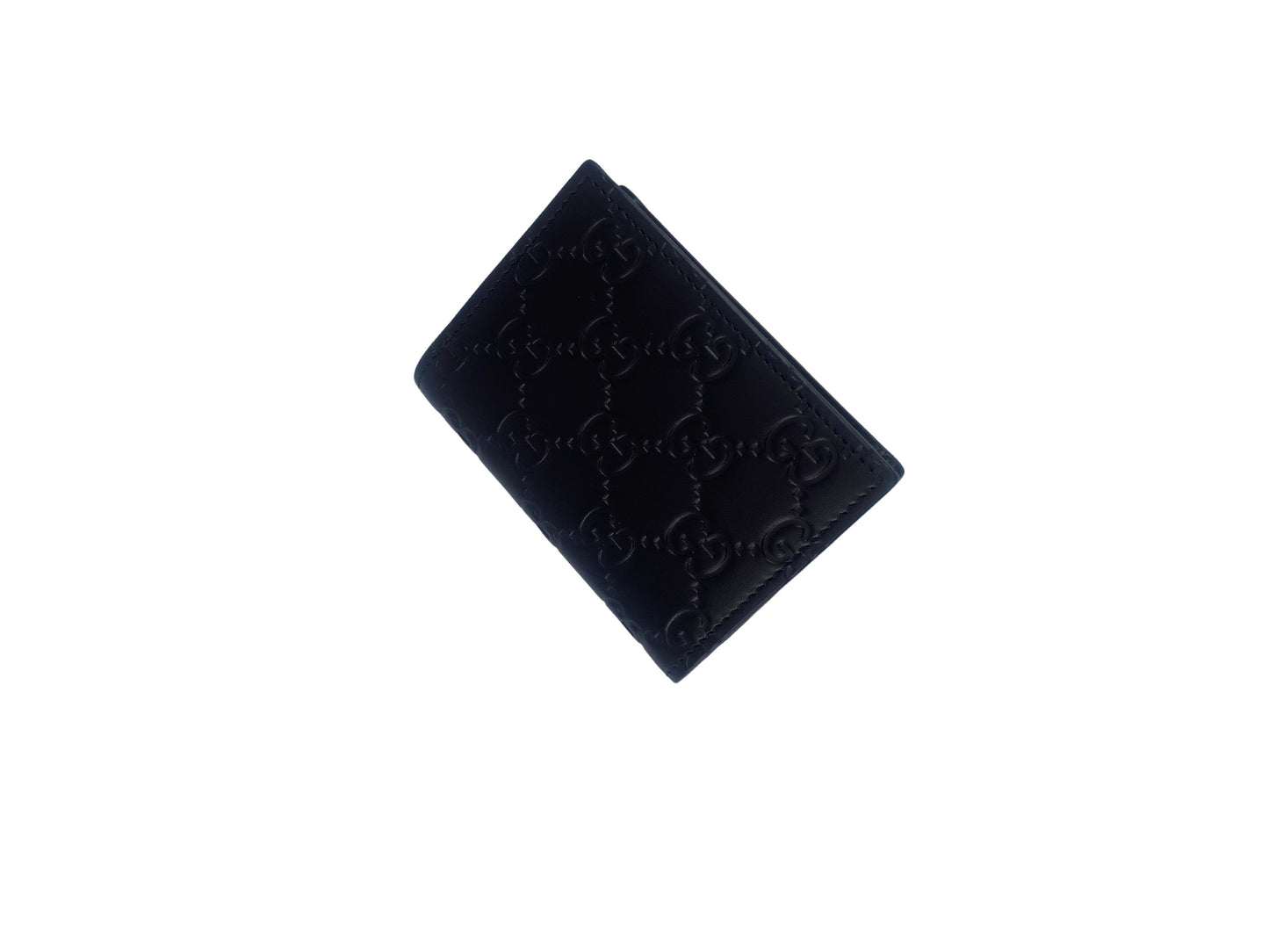 Gucci Gg Marmont Round Wristlet Pouch Matelasse Leather Brown Leather Bag ( )