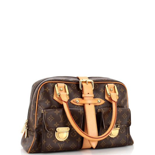 Louis Vuitton Manhattan Handbag Monogram Canvas GM