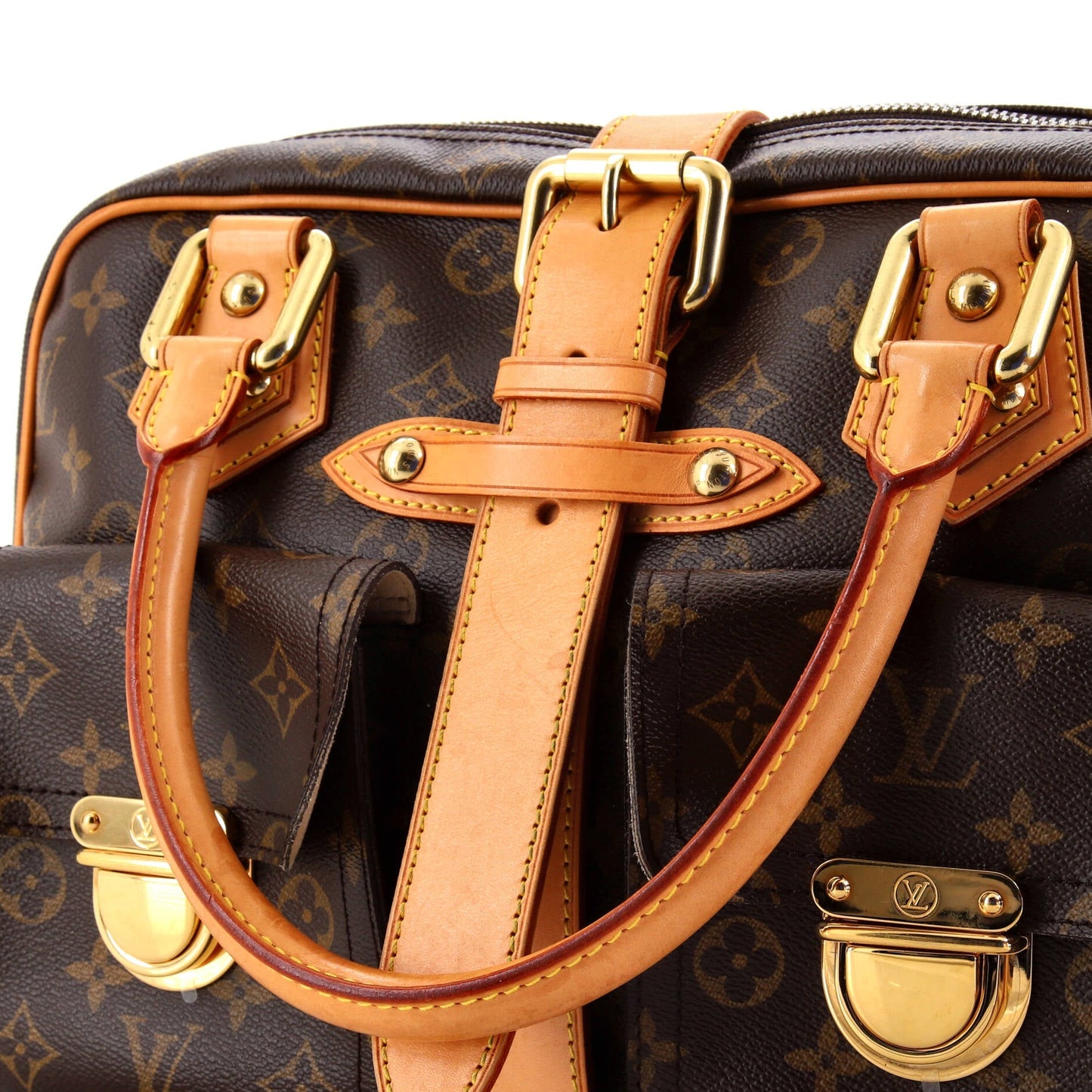 Louis Vuitton Manhattan Handbag Monogram Canvas GM
