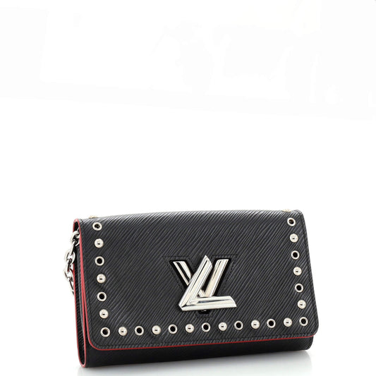 Louis Vuitton Twist Handbag Studded Epi Leather PM