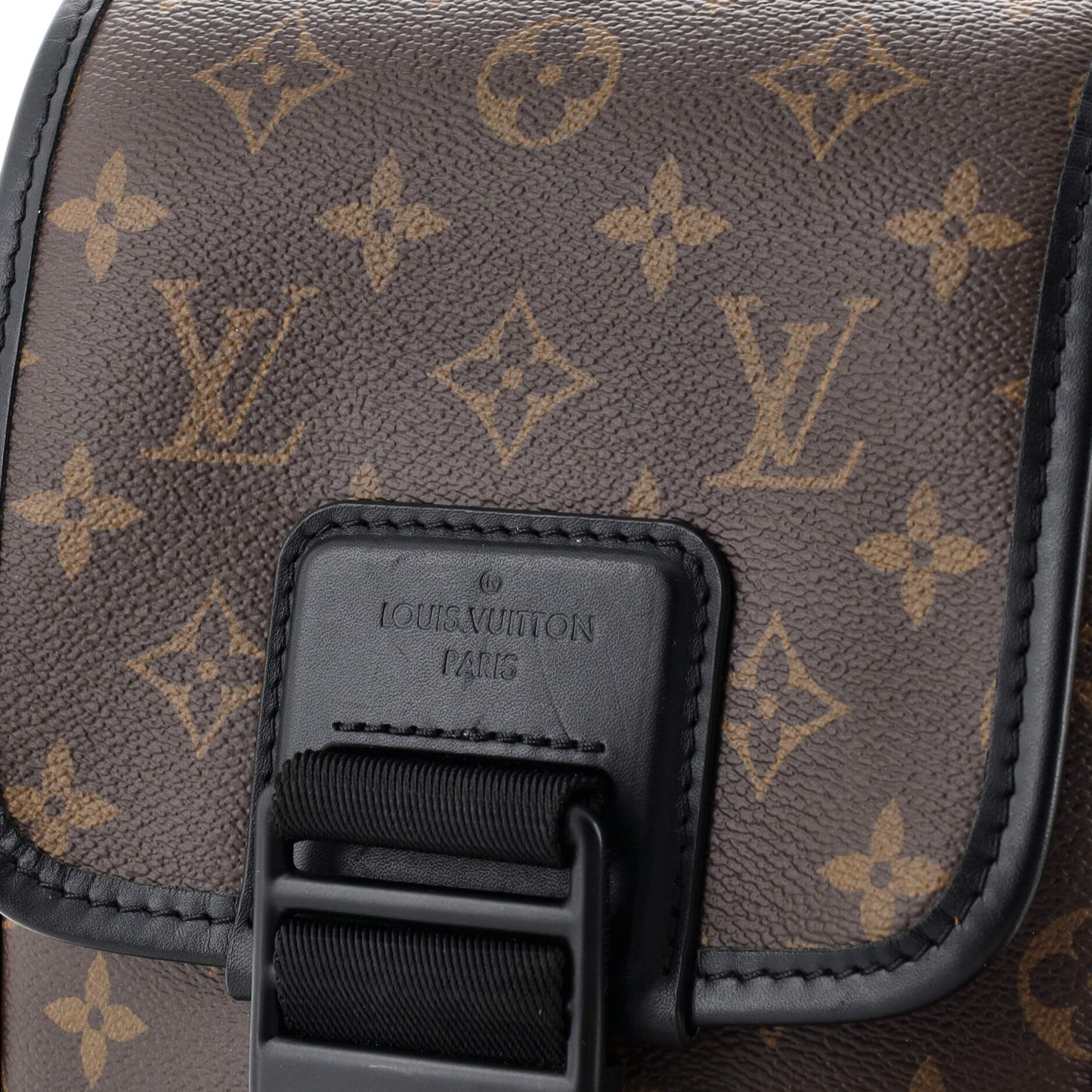Louis Vuitton Archy Messenger Bag Macassar Monogram Canvas PM