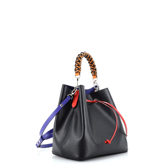Louis Vuitton Braided Handle NeoNoe Handbag Epi Leather MM