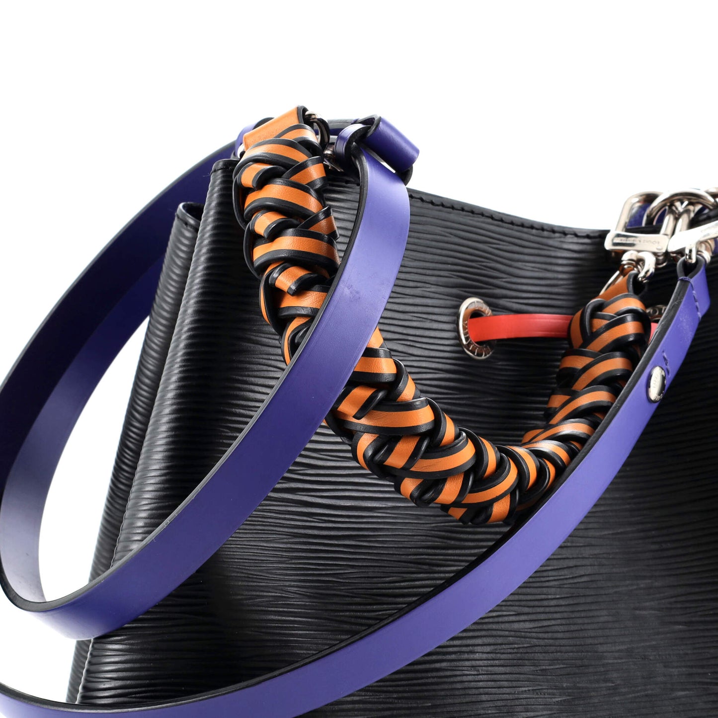 Louis Vuitton Braided Handle NeoNoe Handbag Epi Leather MM