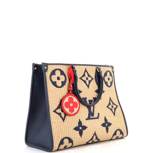 Louis Vuitton OnTheGo Tote Monogram Giant Raffia MM
