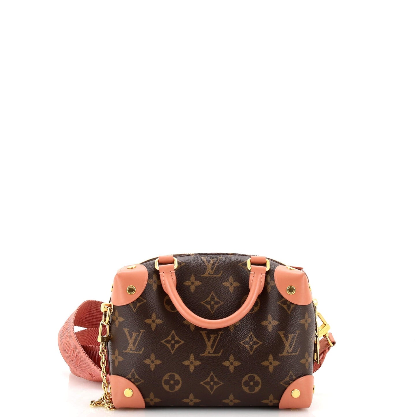 Louis Vuitton Petite Malle Souple Handbag Monogram Canvas