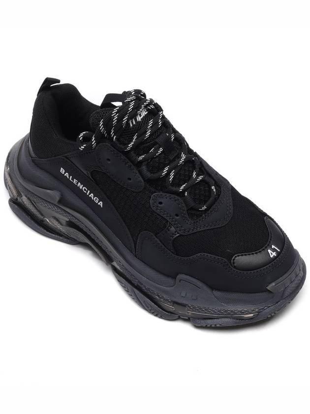 Luxury Balenciaga Trending 2026 Triple S Sneakers Clear Sole Black